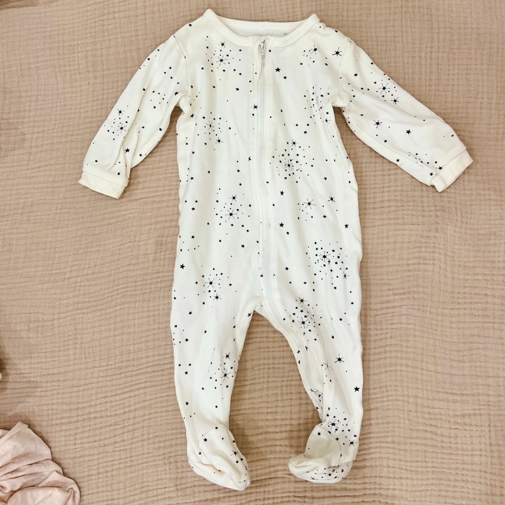 Petit Lem Starry Night Footed Sleeper